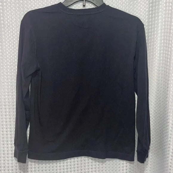 GAP Kids Long-Sleeve Shirt Boys Top Boys Size XL 12-13 years Black - Picture 5 of 5